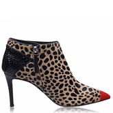 Giuseppe Zanotti Leopard Low Boots