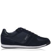 Boss Glaze Nylon Suede Trainers