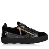 Giuseppe Zanotti Velvet Crocodile May Trainers