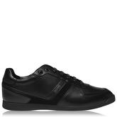 Boss Glaze Leather Trainers