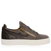 Giuseppe Zanotti May Python Zip Low Top Trainers