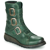 Fly London  SCOP  women's Mid Boots in Green