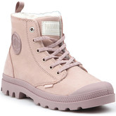 Palladium  Pampa HI Z WL W 95982-671-M  women's Walking Boots in Pink