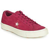 Converse  ONE STAR LOVE IN THE DETAILS SUEDE OX  women's Shoes (Trainers) in Pink