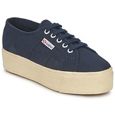 Superga  2790 LINEA UP AND  women's Shoes (Trainers) in Blue