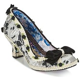 Irregular Choice  BISH BASH BOW  women's Court Shoes in Silver