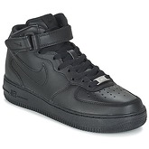 Nike  AIR FORCE 1 '07 MID W  women's Shoes (High-top Trainers) in Black