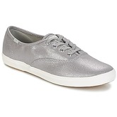 Keds  CH METALLIC CANVAS  women's Shoes (Trainers) in Silver