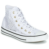 Converse  CHUCK TAYLOR ALL STAR HANDMADE CROCHET HI  women's Shoes (High-top Trainers) in White