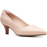 Clarks  Linvale Jerica Womens Wide Fit Dress Court Shoes  women's Court Shoes in Pink
