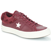 Converse  ONE STAR - OX  women's Shoes (Trainers) in Red