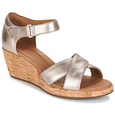 Clarks  UN PLAZA CROSS  women's Sandals in Gold