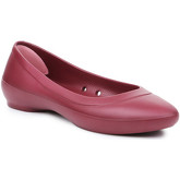 Crocs  Lina Flat 203404-612  women's Shoes (Pumps / Ballerinas) in Red