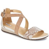 Geox  FORMOSA A  women's Sandals in Beige