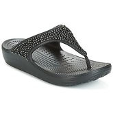 Crocs  SLOANE  women's Flip flops / Sandals (Shoes) in Black
