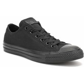 Converse  Chuck Taylor All Star Low Womens Black Canvas Trainers  women's Trainers in Black