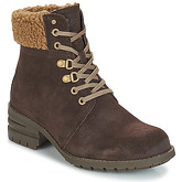 Caterpillar  CORA FUR  women's Low Ankle Boots in Brown
