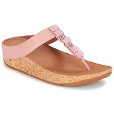 FitFlop  RUFFLE TOE THONG SANDALS  women's Flip flops / Sandals (Shoes) in Pink