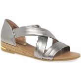 Pinaz  Zara Ladies Espadrilles  women's Sandals in Silver