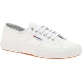 Superga  Cotu Womens Casual Lace Up Shoes  women's Shoes (Trainers) in White