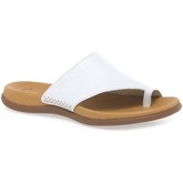 Gabor  Lanzarote Toe Loop Womens Mules  women's Flip flops / Sandals (Shoes) in White