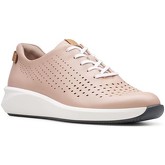Clarks  Un Rio Tie Womens Sports Shoes  women's Shoes (Trainers) in Pink