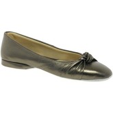 Relax Slippers  Knot Leather Slipper  women's Shoes (Pumps / Ballerinas) in Silver