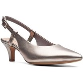 Clarks  Linvale Loop Womens Slingback Shoes  women's Court Shoes in Silver