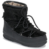 Moon Boot  MOON BOOT MONACO LOW FUR WP  women's Snow boots in Black