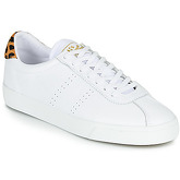 Superga  2843-COMFLEALEOPARDU  women's Shoes (Trainers) in White