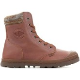 Palladium  Pampa Knit LP F 95172-733-M  women's Mid Boots in Brown