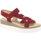 Gabor  Bryce Flower Trim Womens Sandals  women's Sandals in Red