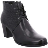 Gerry Weber  Louanne 17 Womens Leather Victorian Lace Up Ankle Boots  women's Low Ankle Boots in Black