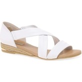 Pinaz  Zara Ladies Espadrilles  women's Sandals in White