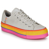 Converse  CHUCK TAYLOR ALL STAR LIFT RAINBOW - OX  women's Shoes (Trainers) in multicolour