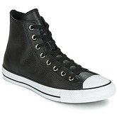 Converse  CHUCK TAYLOR ALL STAR  LEATHER HI  women's Shoes (High-top Trainers) in Black