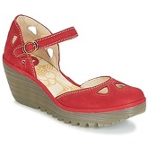 Fly London  YUNA  women's Court Shoes in Red