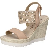 Phil Gatiér  sandals leather suede AC783  women's Sandals in Beige