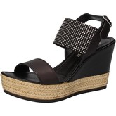 Phil Gatiér  sandals leather textile AC786  women's Sandals in Black