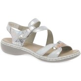 Rieker  Orbit Womens Casual Sandals  women's Sandals in Silver