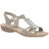 Remonte Dorndorf  Kilty Womens Sling Back Sandals  women's Sandals in Gold