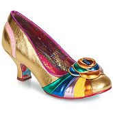 Irregular Choice  STUPENDA  women's Court Shoes in Gold