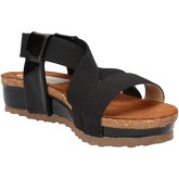 Olga Rubini  sandals textile patent leather AF792  women's Sandals in Black