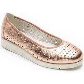 Padders  Dew Womens Ballet Pumps  women's Shoes (Pumps / Ballerinas) in Gold