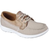 Skechers  Go Walk Lite Coral Womens Casual Shoes  women's Shoes (Trainers) in Beige