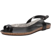 Docksteps  sandals leather strass AG856  women's Sandals in Black