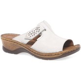 Josef Seibel  Catalonia 32 Womens Rip Tape Fastening Sandals  women's Mules / Casual Shoes in White