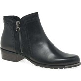Caprice  Amelia Womens Zip Fastening Ankle Boots  women's Low Ankle Boots in Black