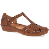 Pikolinos  Vallarta Womens Woven Leather Sandals  women's Sandals in Brown