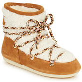 Moon Boot  DARK SIDE LOW SHEARLING  women's Snow boots in Brown